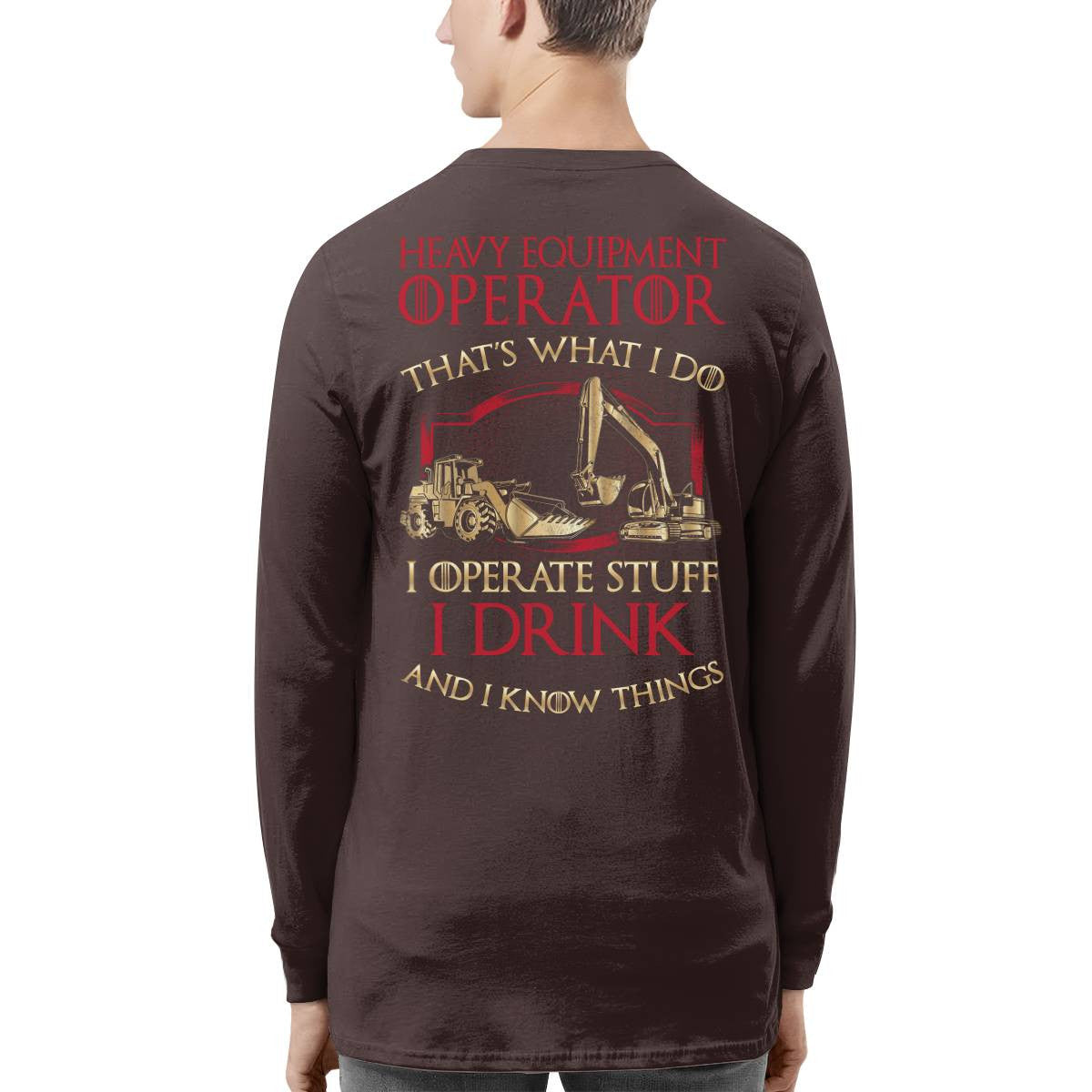 Awesome Heavy Equipment Operator-Hoodie - grunx260804-0181