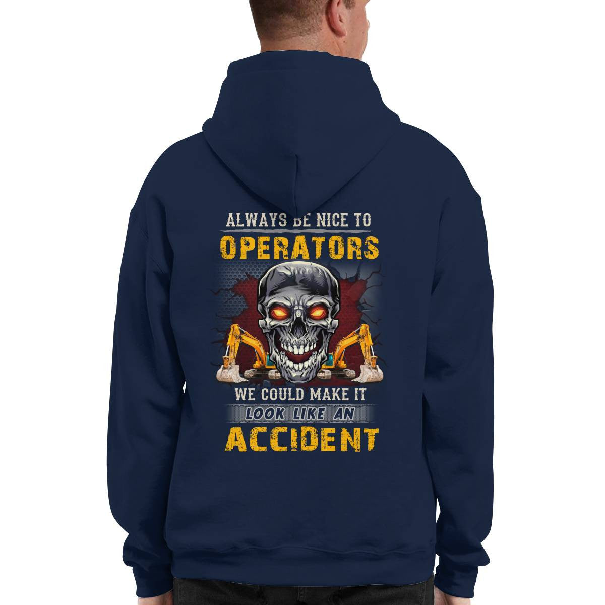 Always be Nice to Operators-Hoodie - grunx260804-0115