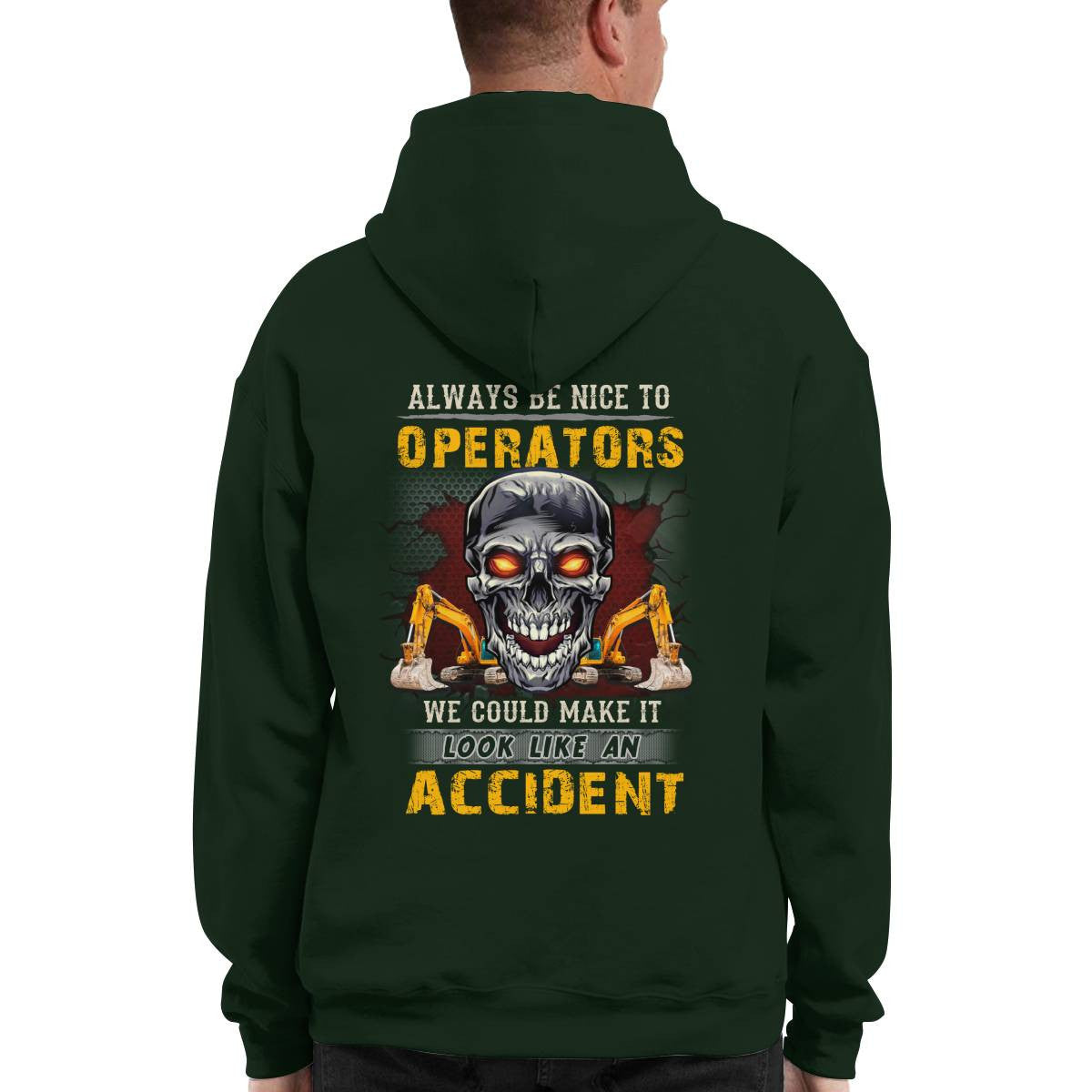 Always be Nice to Operators-Hoodie - grunx260804-0115