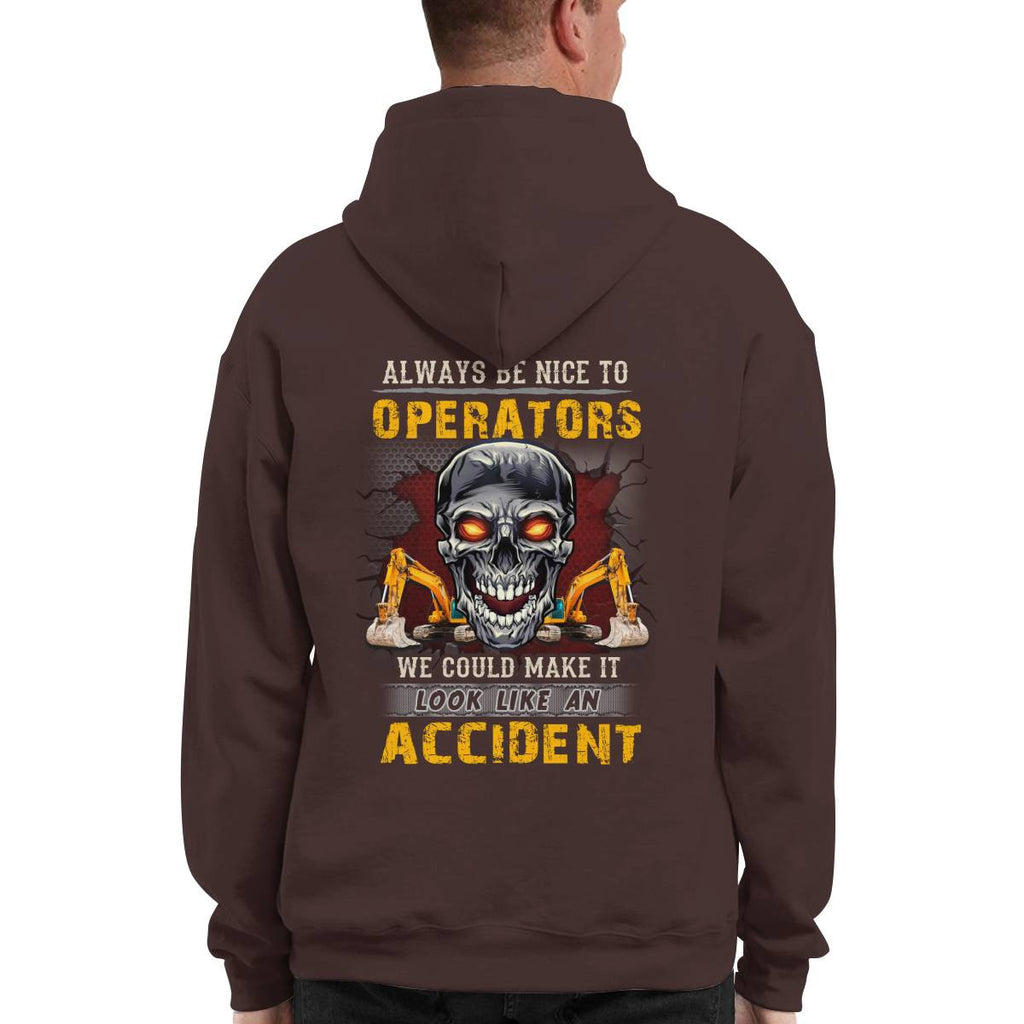Always be Nice to Operators-Hoodie - grunx260804-0115