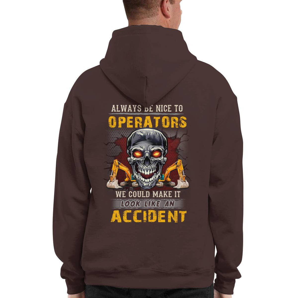 Always be Nice to Operators-Hoodie - grunx260804-0115
