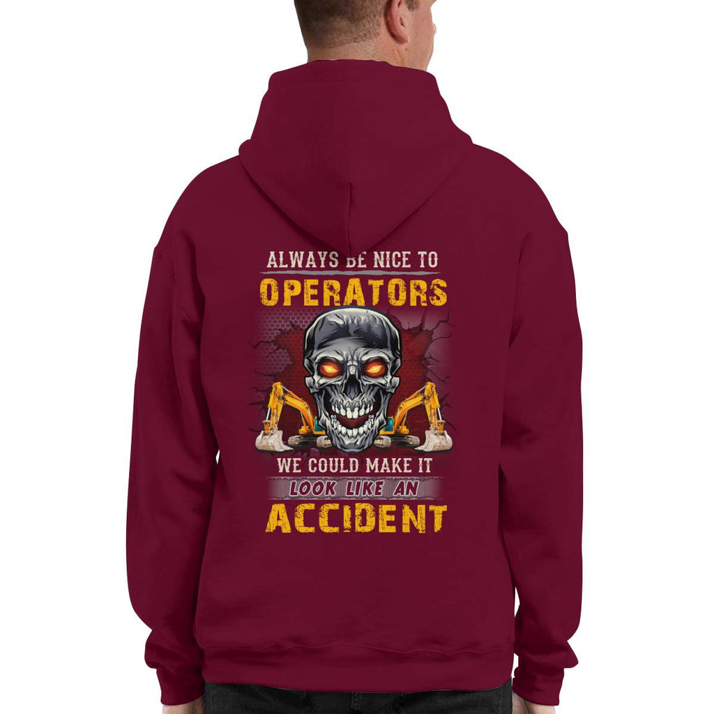 Always be Nice to Operators-Hoodie - grunx260804-0115