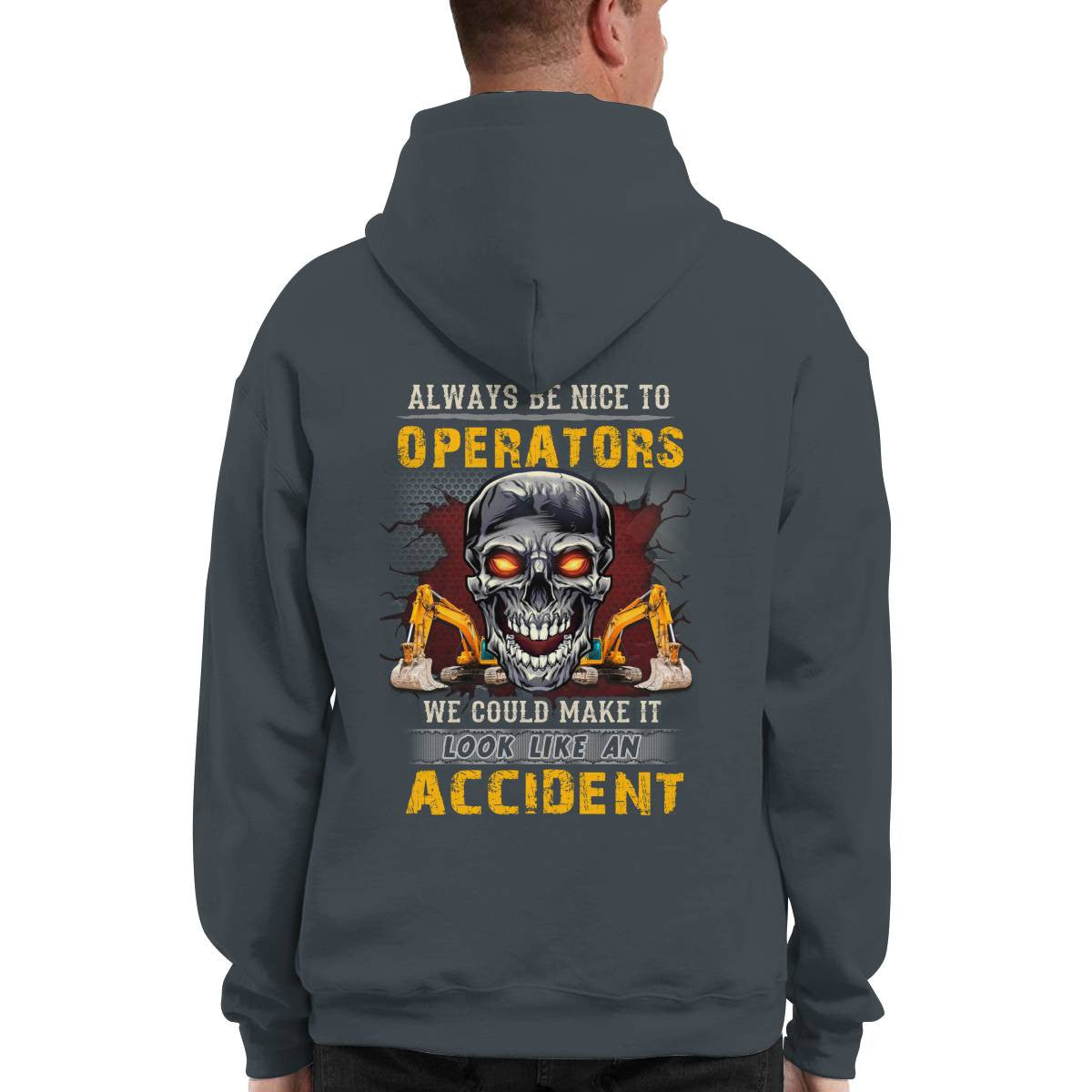Always be Nice to Operators-Hoodie - grunx260804-0115