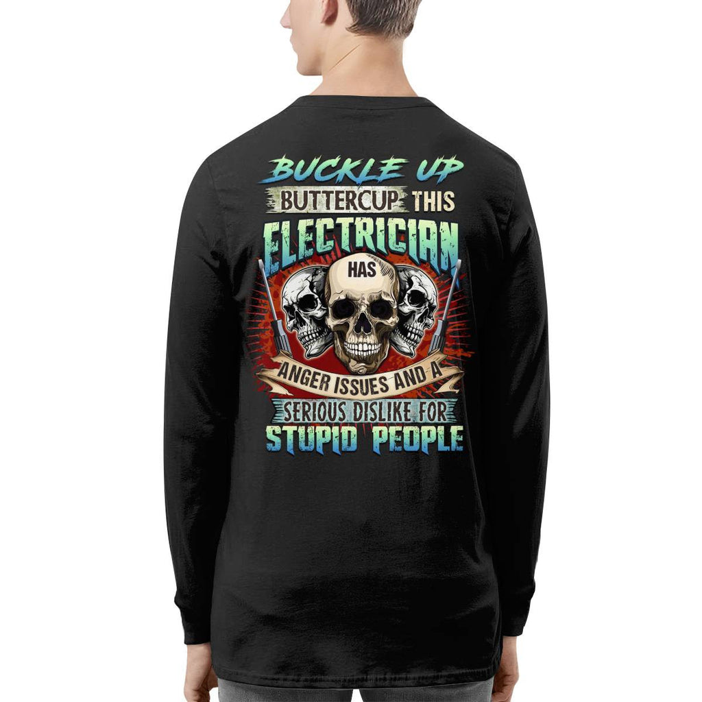 Awesome Electrician-T-shirt - grunx260804-0071