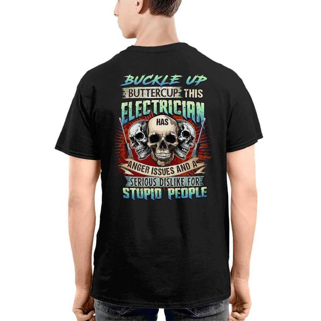 Awesome Electrician-T-shirt - grunx260804-0071