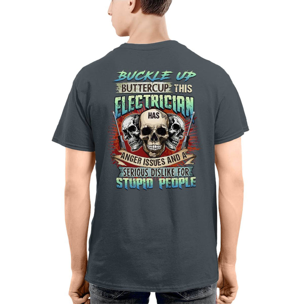Awesome Electrician-T-shirt - grunx260804-0071
