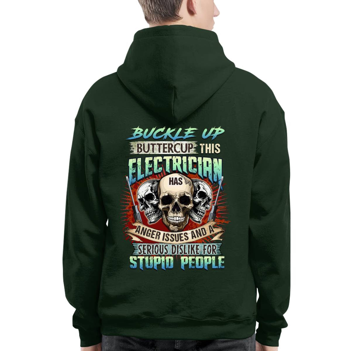 Awesome Electrician-T-shirt - grunx260804-0071
