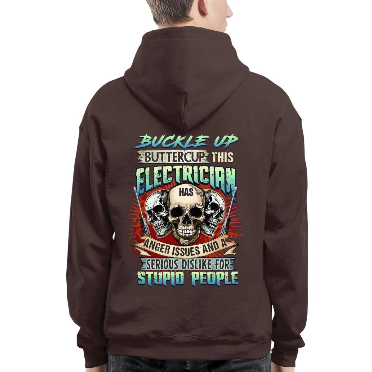 Awesome Electrician-T-shirt - grunx260804-0071