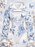 Be Still and Know I Am God Hooded Jumpsuit