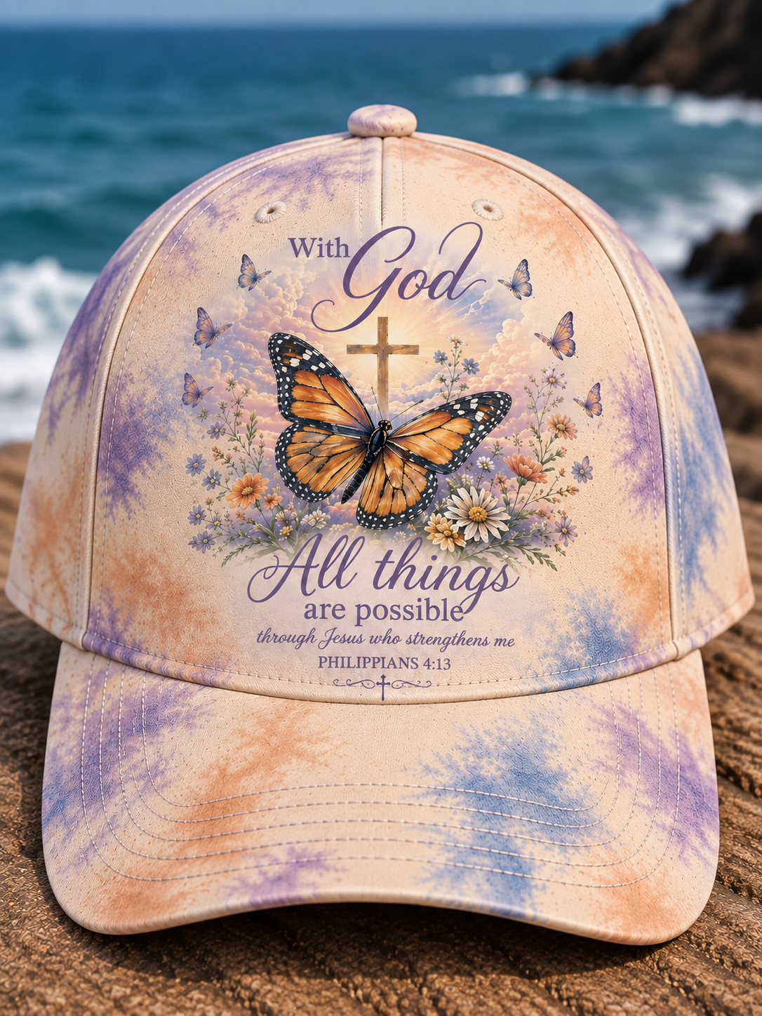 With God All Things Are Possible Classic Cap