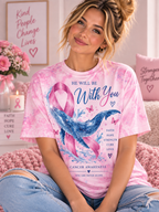 He Will Be With You Whale T-Shirt