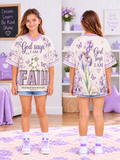 God Says I Am Faith Kids T-Shirt Jersey