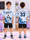 Faith Guides the Way Kids T-Shirt Jersey