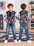 Boys' Faith And Adventure Kids Baseball Jacket