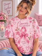 Stronger Together Cancer Awareness T-Shirt