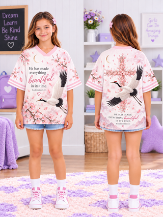 Everything Beautiful Crane Kids T-Shirt Jersey