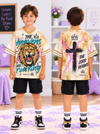 The Heavens Are Roaring Lion Kids T-Shirt Jersey