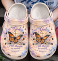 With God All Things Are Possible Clogs Shoes