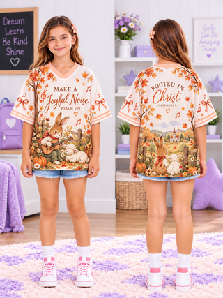 Joyful Noise Bunny Kids T-Shirt Jersey