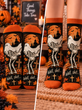 Well Shit Ghost Skeleton Mid-Tube Socks