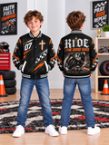 Ride The Good Race Motorcycle Kids Baseball Jacket