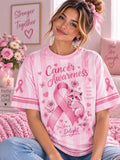Faith And Breast Cancer Awareness T-Shirt