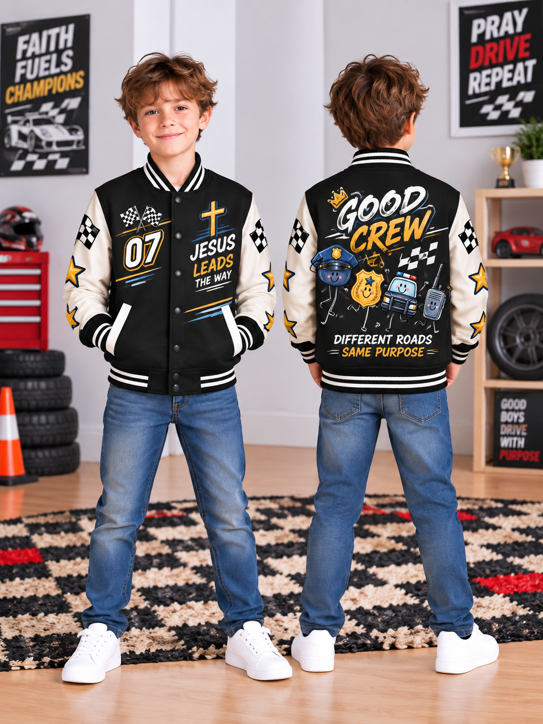 Good Crew Kids Baseball Jacket
