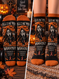 Strength Through Christ Ghost Mid-Tube Socks