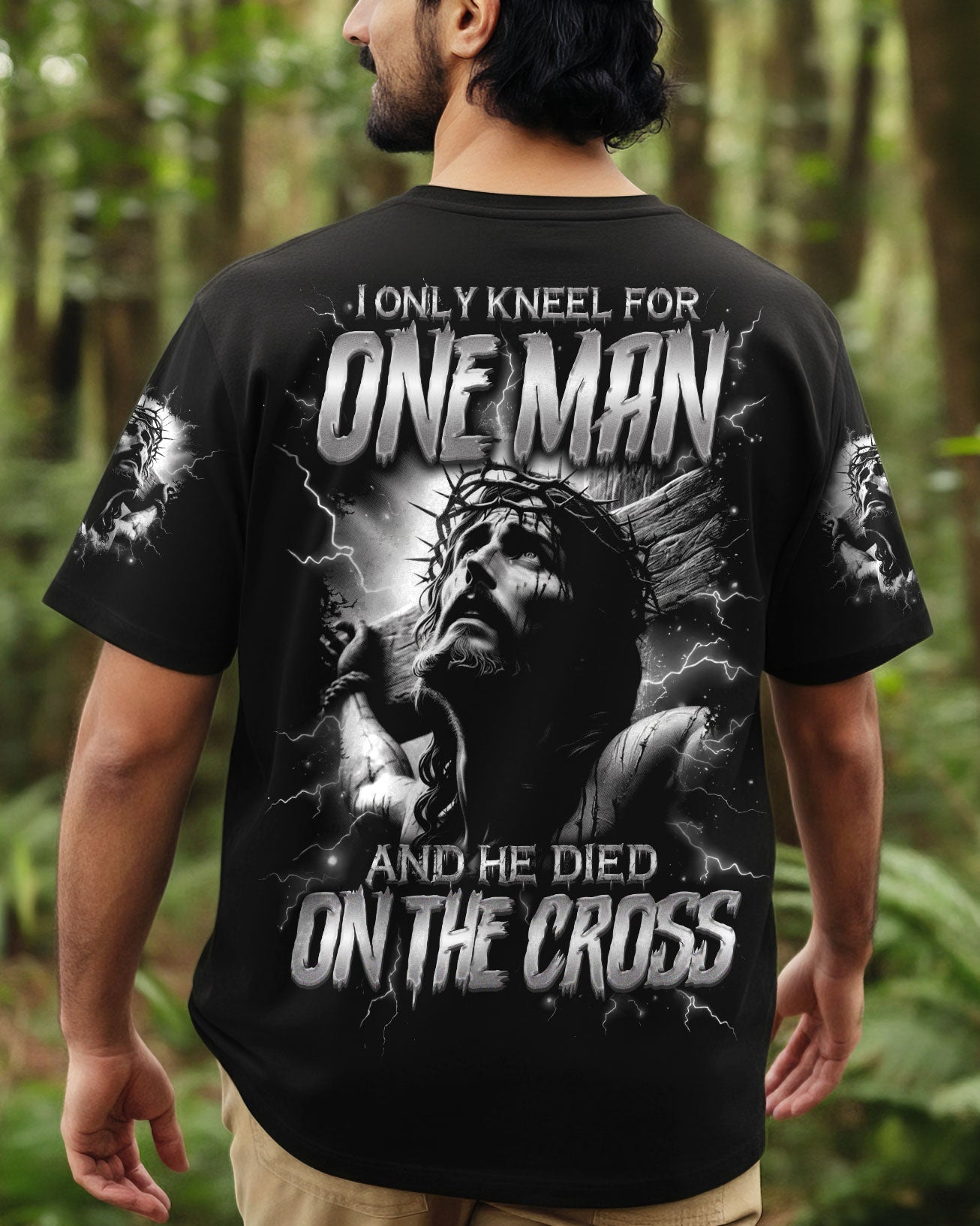 I Only Kneel For One Man Men's All Over Print Shirt - Trunx875230