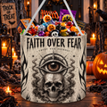 Faith Over Fear Skull Candy Basket