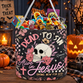 Alive in Jesus Skull Candy Basket