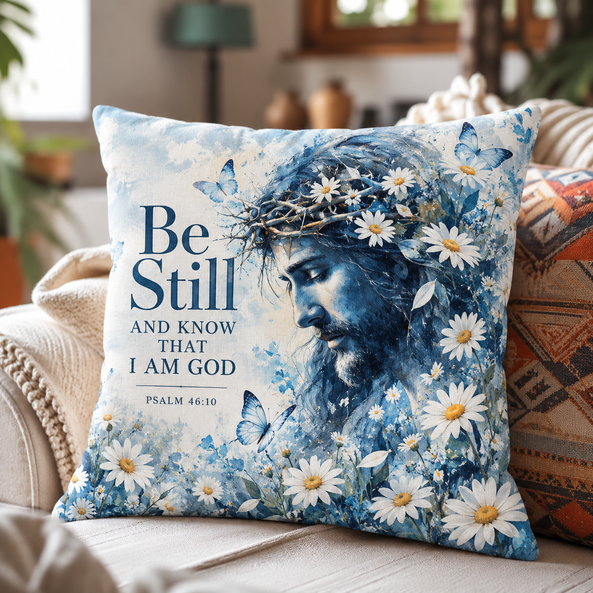 Be Still And Know That I Am God Pillow