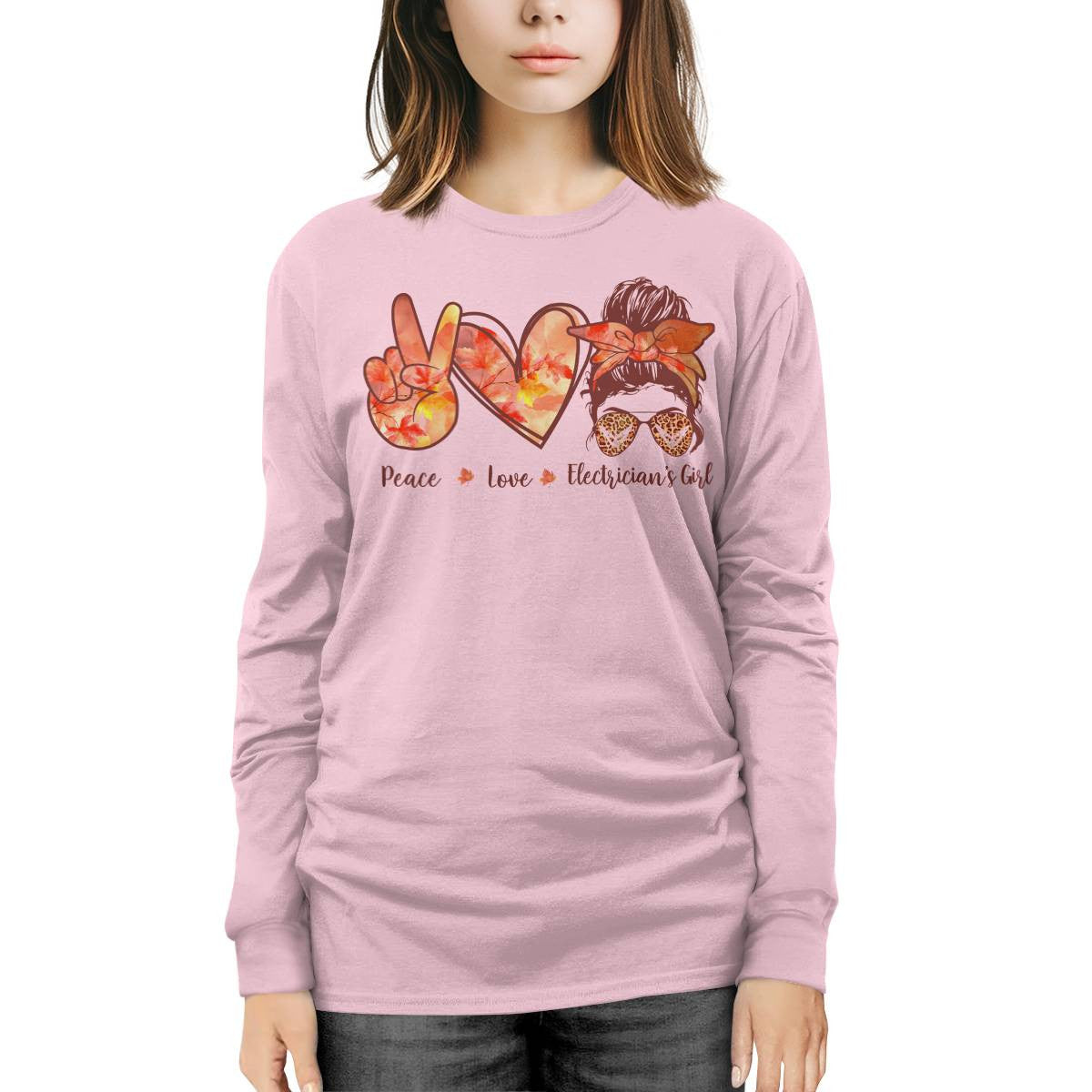 Awesome Electrician's Girl-Hoodie - grunx260804-0064