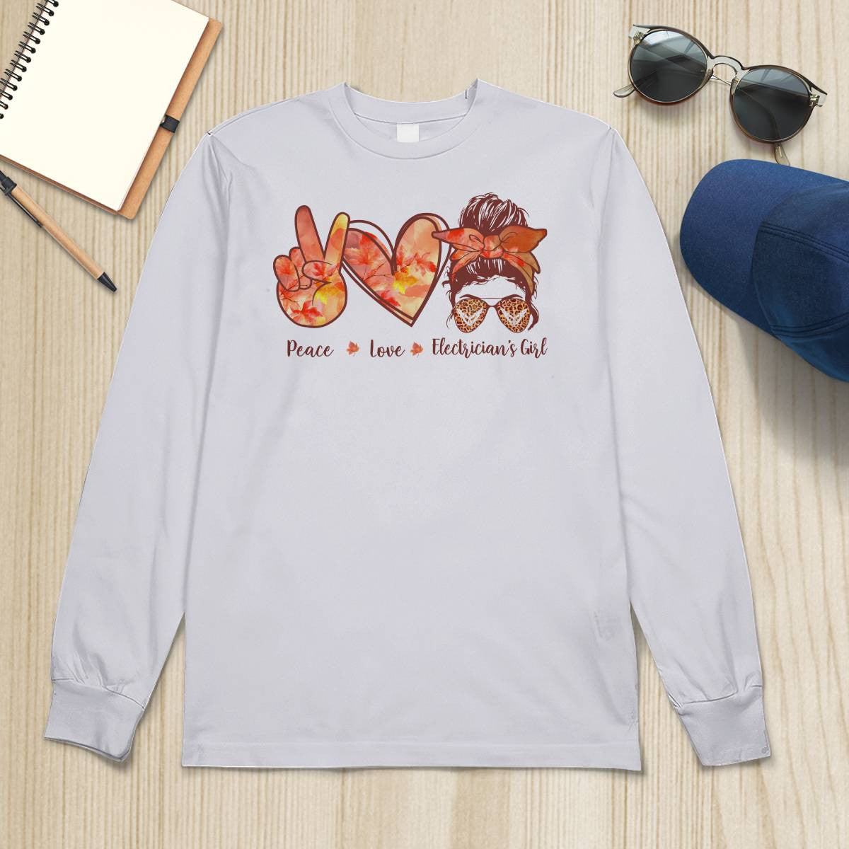 Awesome Electrician's Girl-Hoodie - grunx260804-0064