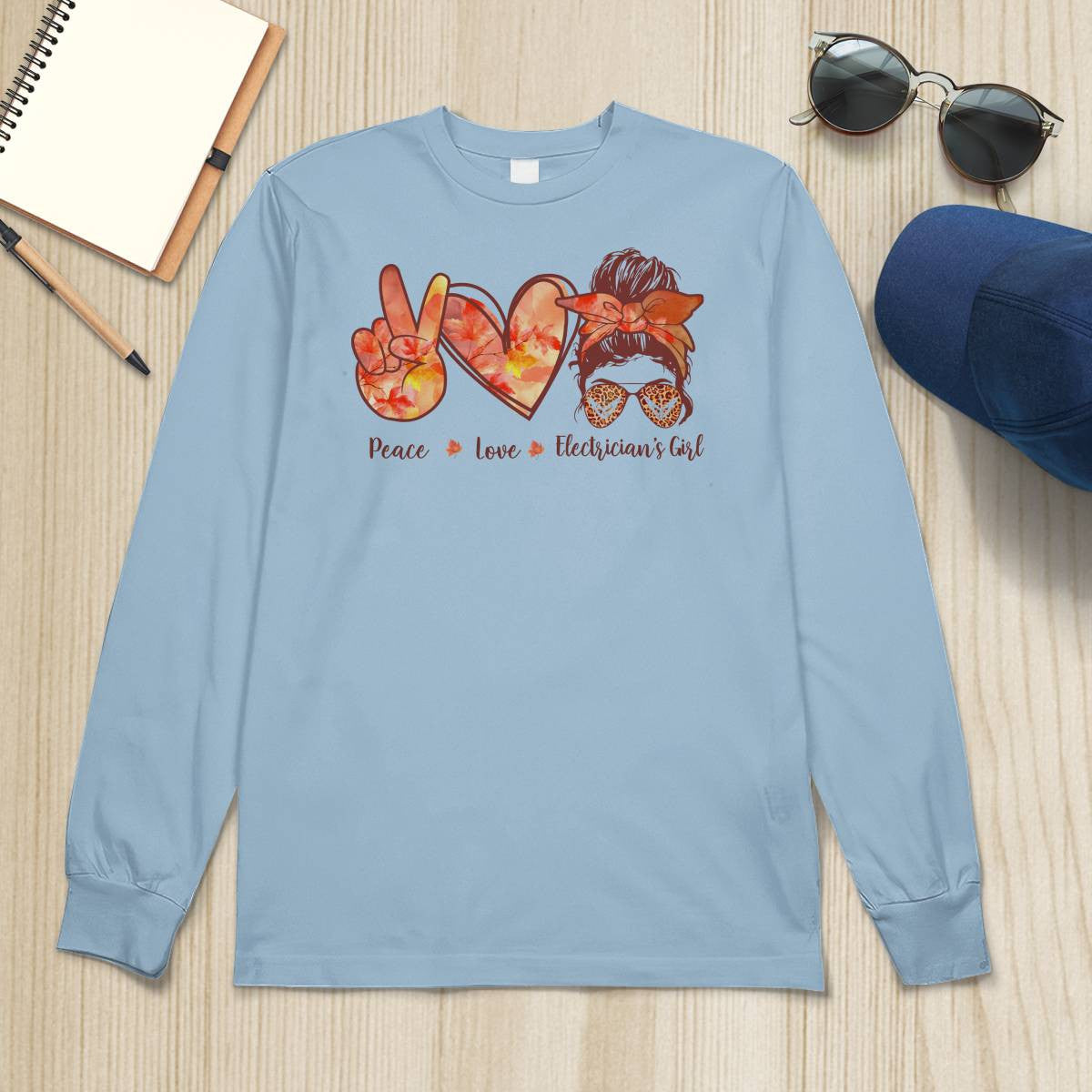 Awesome Electrician's Girl-Hoodie - grunx260804-0064