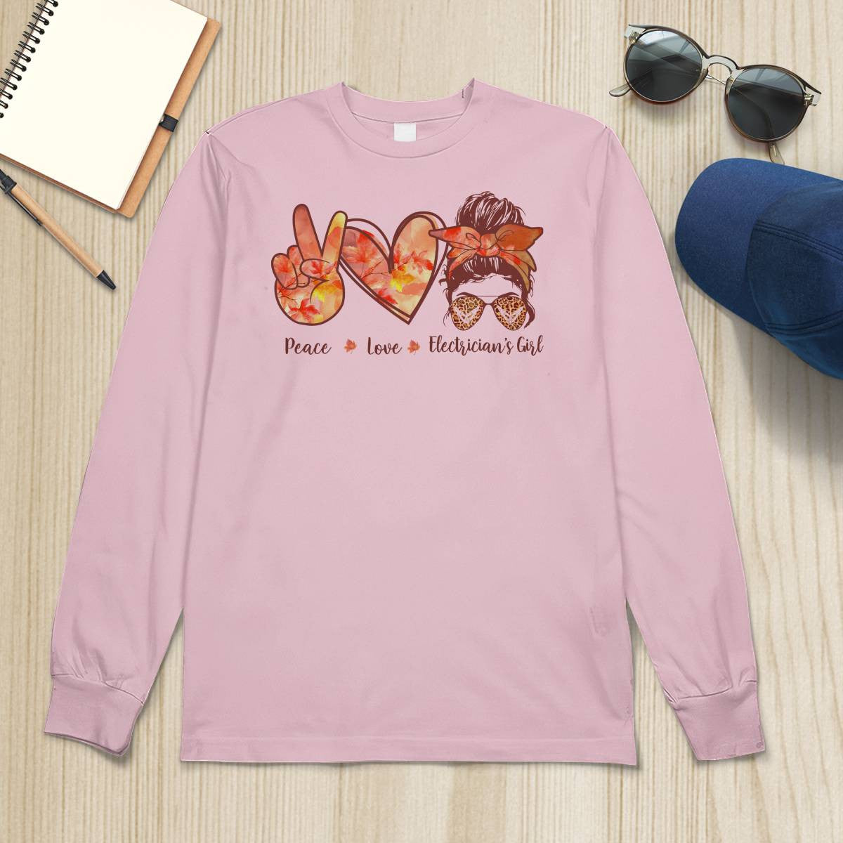 Awesome Electrician's Girl-Hoodie - grunx260804-0064