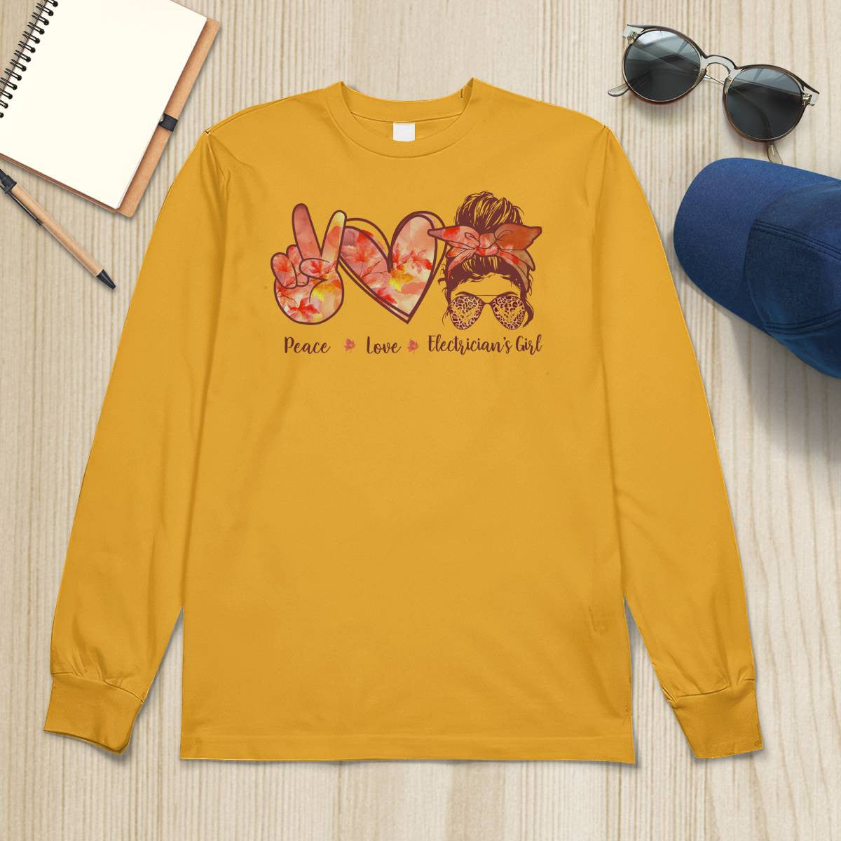 Awesome Electrician's Girl-Hoodie - grunx260804-0064