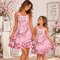 Seek First His Kingdom Cherry Blossom Sleeveless Dress