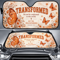 Transformed Butterfly Car Sun Shade