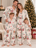 In Da Clerb Jesus Santa Family Ice Silk Pajamas