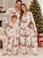 In Da Clerb Jesus Santa Family Ice Silk Pajamas