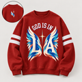 God Is In LA Angel Wings Sweatshirt