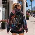 I Can Do All Things Through Christ Lion Galaxy Hoodie