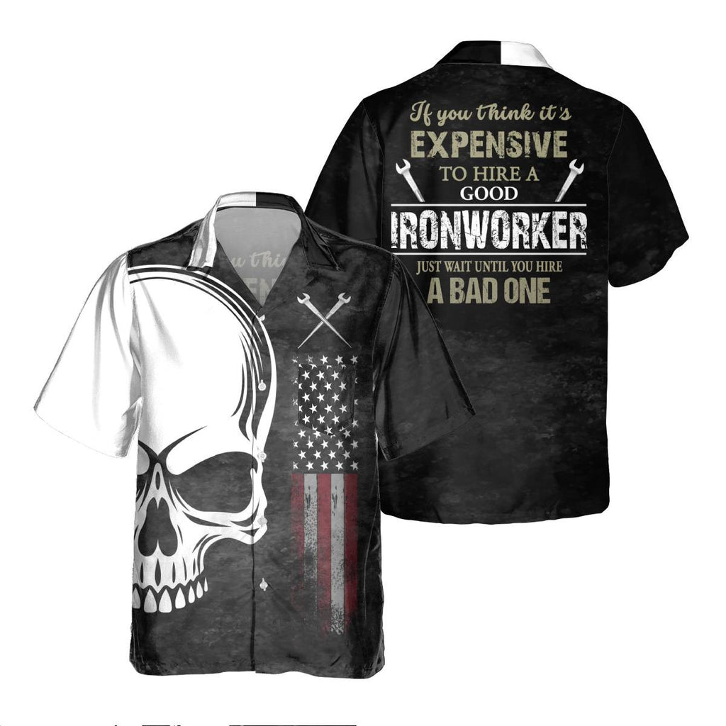 Awesome Ironworker- AOP Pocket Hawaiian Shirt - grunx260804-0270