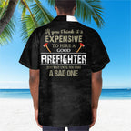 Awesome Firefighter- AOP Pocket Hawaiian Shirt - grunx260804-0122