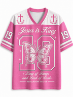 Jesus Is King Butterfly Revelation 19 T-Shirt Jersey