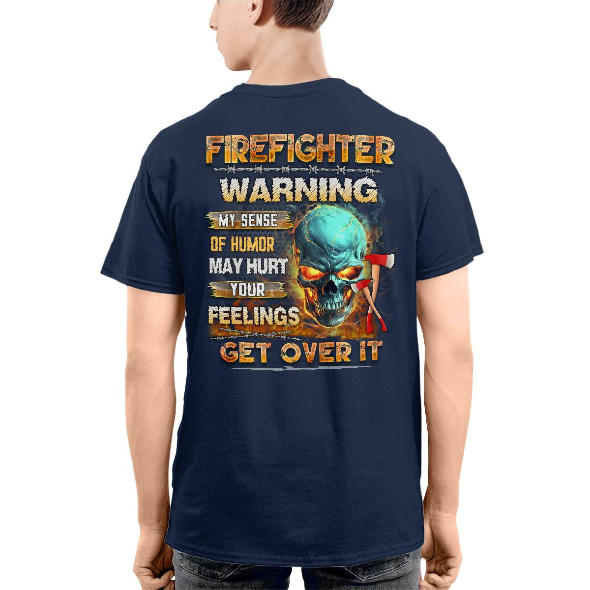 Awesome Firefighter-Hoodie - grunx260804-0136