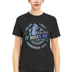 Awesome Caregiver Life-T-shirt-#F100724RCKNG1FCAREZ4