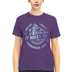 Awesome Caregiver Life-T-shirt-#F100724RCKNG1FCAREZ4
