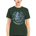 Awesome Caregiver Life-T-shirt-#F100724RCKNG1FCAREZ4